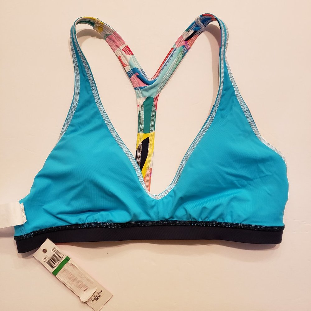 Anne Cole Locker Racerback Active Swim Top - Picture 7 of 16